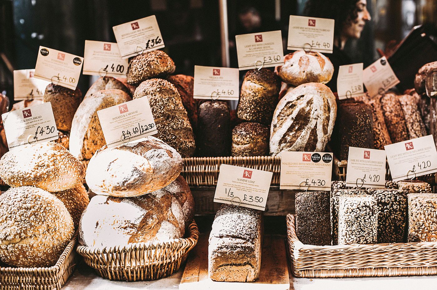 Production et vente en boulangerie artisanale