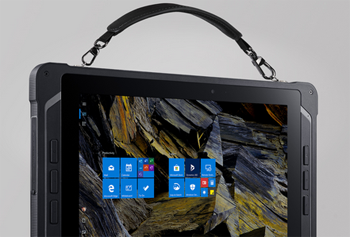 Tablette avec dragonne de transport